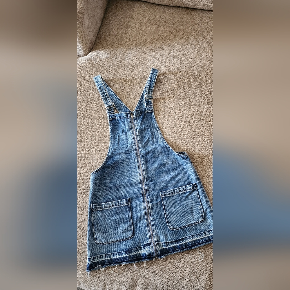 Denim Overall Dress
